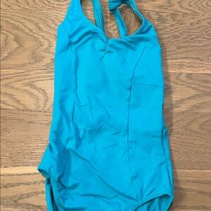 Kids' Aqua One Piece Swimsuit